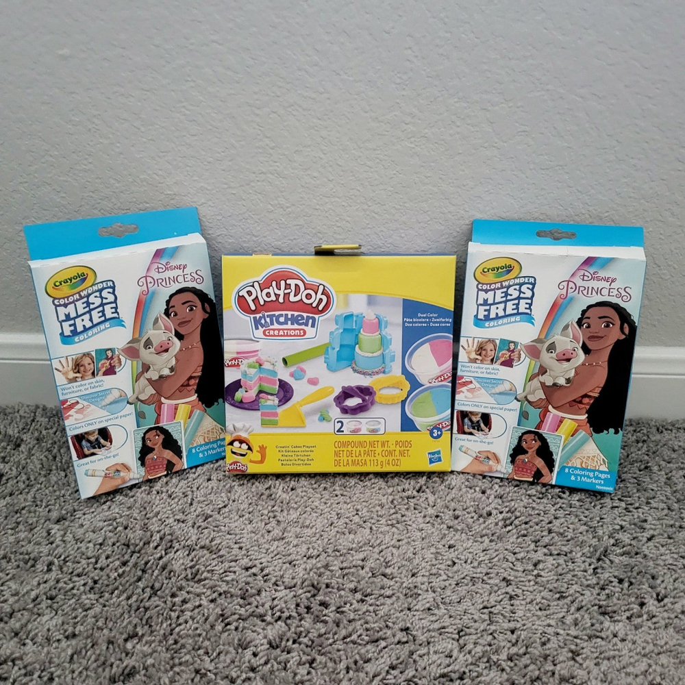 Play-doh and Disney Princess set